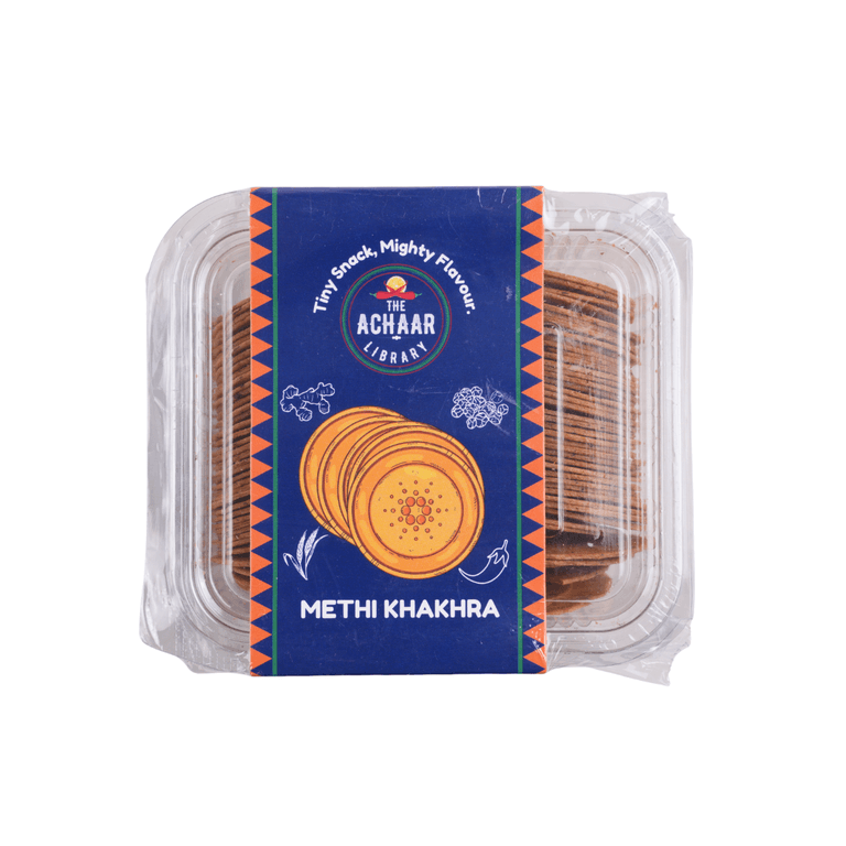 The Achaar Library Methi Mini Khakhra