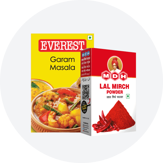 Masalas & Spices
